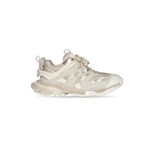 Men's Balenciaga Track Recycled Sole Sneakers Beige | 3412PRBXT
