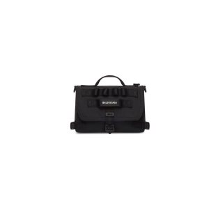 Men's Balenciaga Army Messenger Crossbody Bags Black | 0296SJZTL