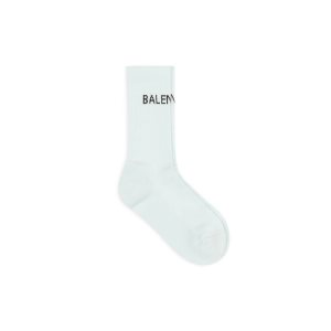 Men's Balenciaga Balenciaga Tennis Socks Blue | 6059CZERF