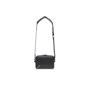 Men's Balenciaga Car Camera Crossbody Bags Black | 1730DWFKI