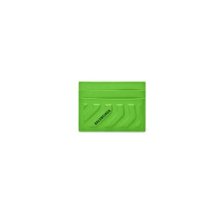 Men's Balenciaga Car Cardholders Light Green | 5926PHZMQ