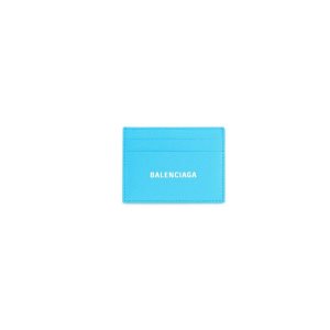 Men's Balenciaga Cash Cardholders Blue | 4301IJBTO