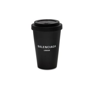 Men's Balenciaga Cities London Cup Equipment Black | 0296JRKHT