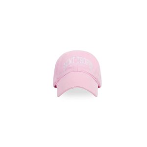 Men's Balenciaga Cities Saint Tropez Caps Pink | 5173NWFCT