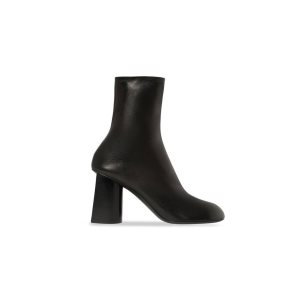 Men's Balenciaga Glove 80mm Boots Black | 9408QKLMF