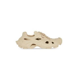 Men's Balenciaga Hd Lace-up Sneakers Beige | 4059HZWQU