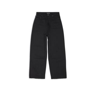 Men's Balenciaga Large Baggy Pants Black | 1283NJZYK