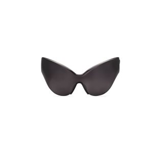 Men's Balenciaga Mask Cat Sunglasses Black | 2805NTZHE