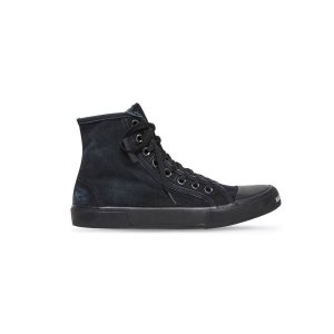 Men's Balenciaga Paris High Tops Sneakers Black | 5061HLGOP