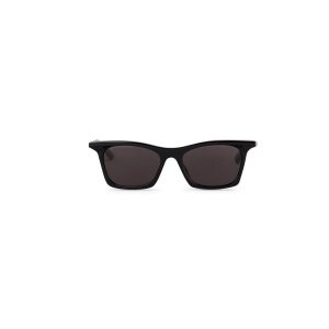 Men's Balenciaga Rim Rectangle Sunglasses Black | 0417YXHBV