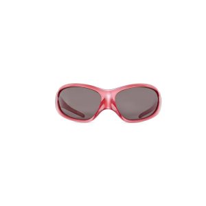 Men's Balenciaga Skin Xxl Cat Sunglasses Pink | 3021JNVAE