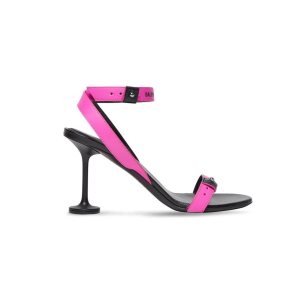 Women's Balenciaga Afterhour 90mm Pumps Pink | 0385NZXJI