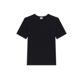 Women's Balenciaga Cropped T-shirt Underwear Black | 5732UDVIH