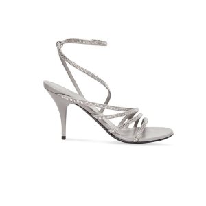 Women's Balenciaga Glow 90mm With Rhinestones Pumps | 8374QCULH