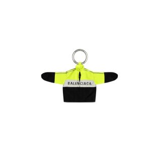 Women's Balenciaga Micro Windbreaker Keyrings Black | 5407NXMGI