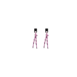 Women's Balenciaga Plate Earrings Jewelry Pink | 8430DAGKI