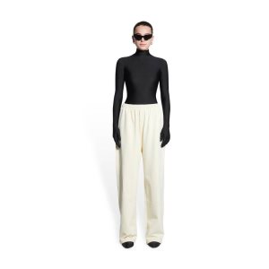 Women's Balenciaga Political Campaign Jogging Pants Blue | 2057EBUNO