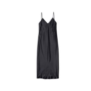 Women's Balenciaga Pyjama Dress Skirts Black | 4362HYNWI