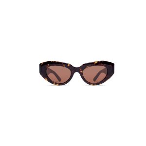 Women's Balenciaga Rive Gauche Cat Sunglasses | 7520GJVEX