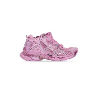 Women's Balenciaga Runner Sneakers Pink | 8172VJGQE