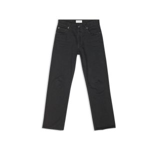 Women's Balenciaga Slim Fit Pants Black | 2517GUDNV