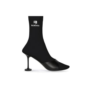 Women's Balenciaga Sock 90mm Boots Black | 6795YZXDP