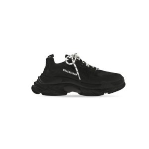 Women's Balenciaga Triple S Sneakers Black | 7231RWDCE