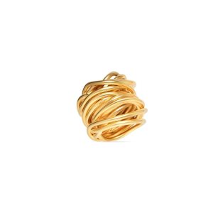 Women's Balenciaga Wire Ring Jewelry Gold | 5781TWLHC