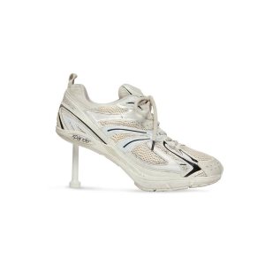 Women's Balenciaga X-pander 80mm Heeled Pumps White | 9623JRPTY