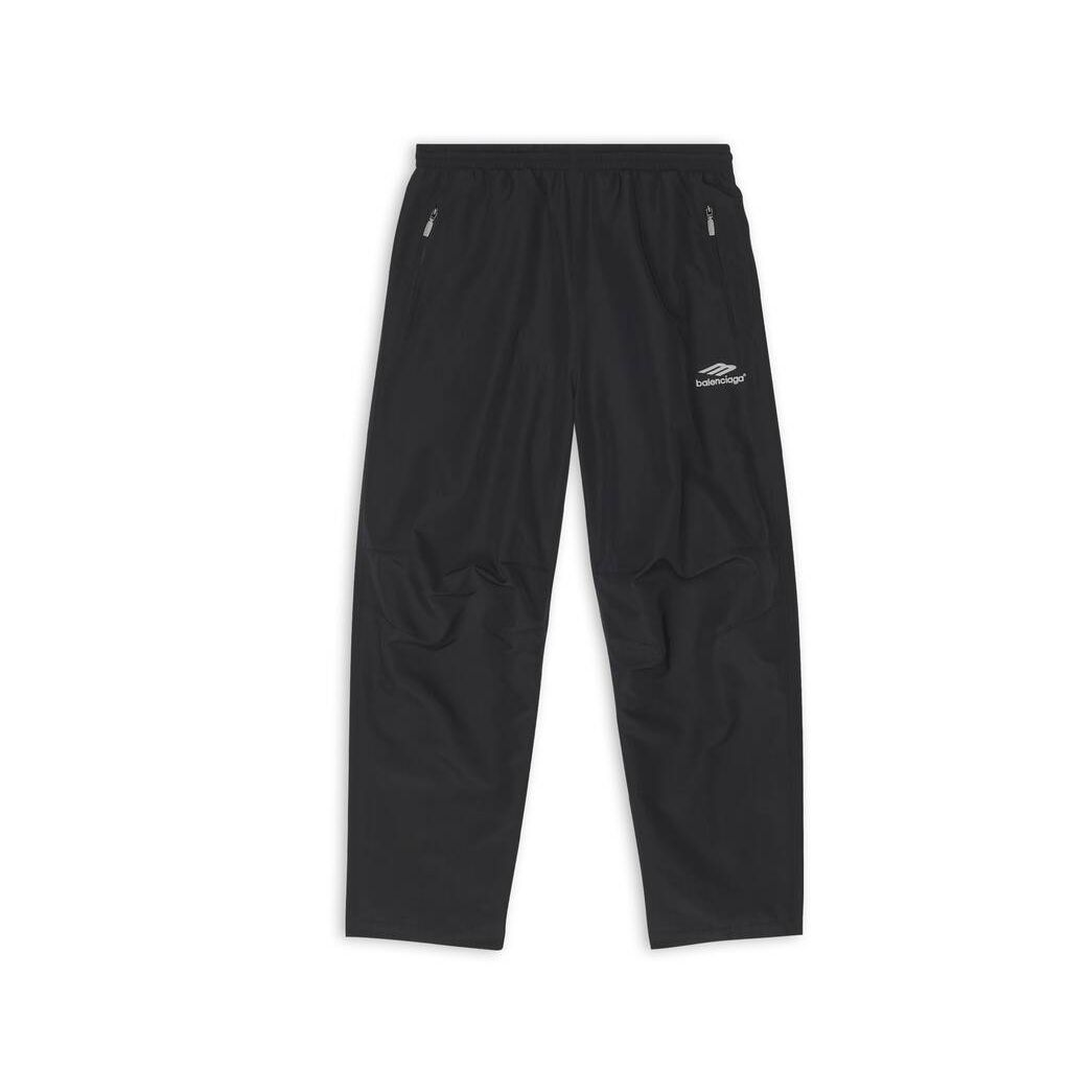 Men's Balenciaga 3b Sports Icon Small Fit Tracksuit Pants Black | 6598VJAEM