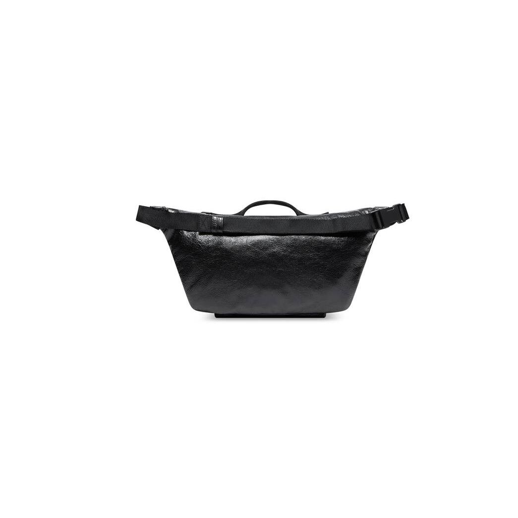 Men's Balenciaga Army Large Beltpack Belt Bags Black | 6408VPSKM