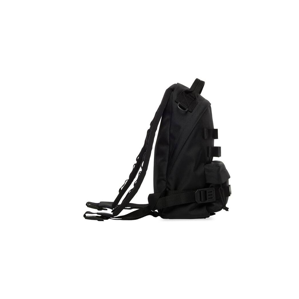 Men's Balenciaga Army Small Multicarry Backpacks Black | 2658OXURN