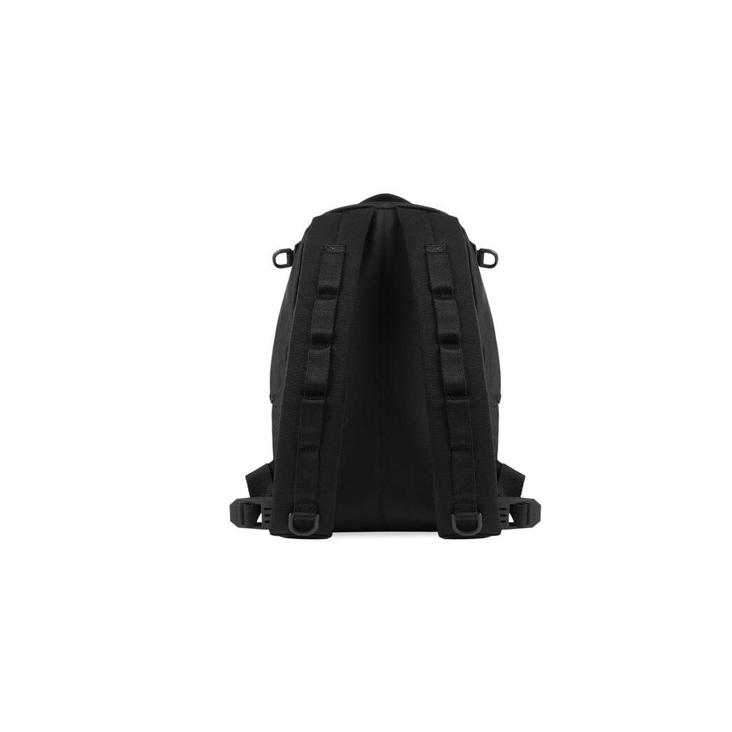 Men's Balenciaga Army Small Multicarry Backpacks Black | 2658OXURN