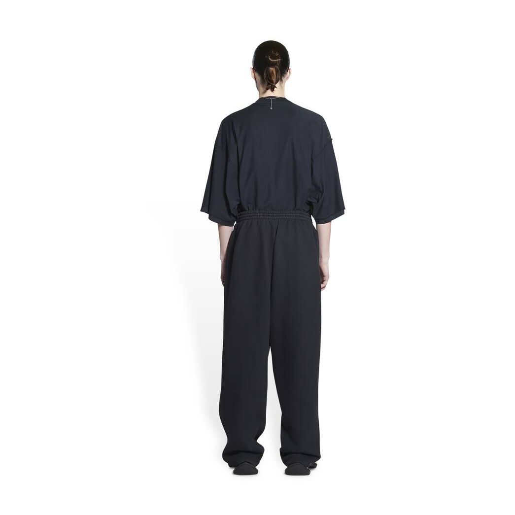 Men's Balenciaga Baggy Jogging Pants Black | 1893ZTVUA