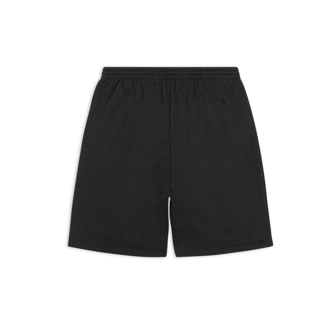 Men's Balenciaga Balenciaga Sweat Shorts Pants Black | 0421AOLJY