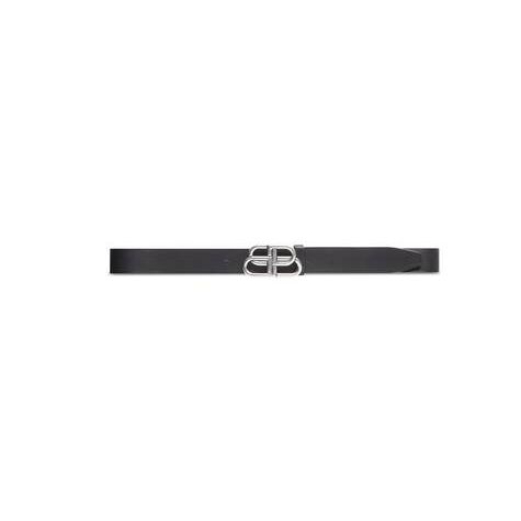 Men's Balenciaga Bb Large Belts Black | 6081UNOJH