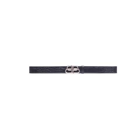 Men's Balenciaga Bb Large Belts Black | 9637AQTMI