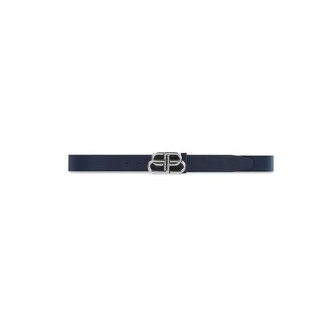 Men's Balenciaga Bb Large Belts Blue | 1064DFXVE