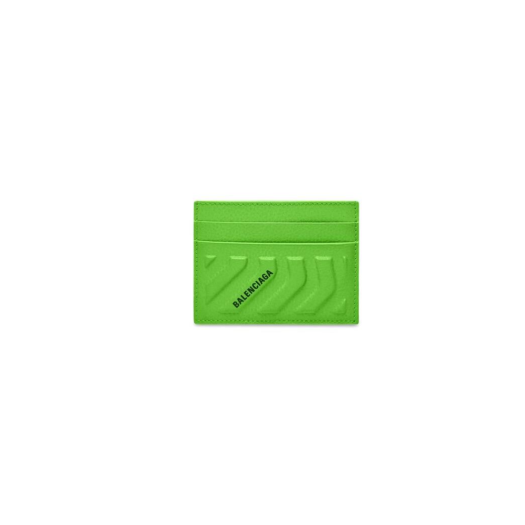 Men\'s Balenciaga Car Cardholders Light Green | 5926PHZMQ