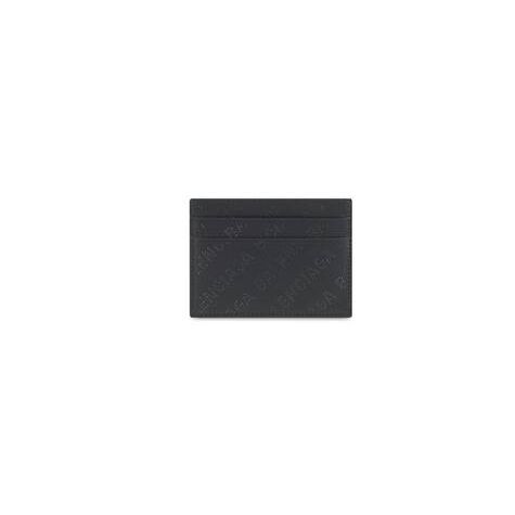 Men's Balenciaga Cash Cardholders Black | 9648MFPGT