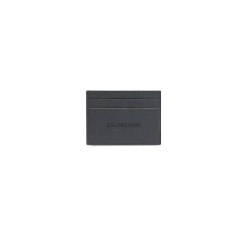 Men's Balenciaga Cash Cardholders Dark Grey / Black | 3917DHTGP