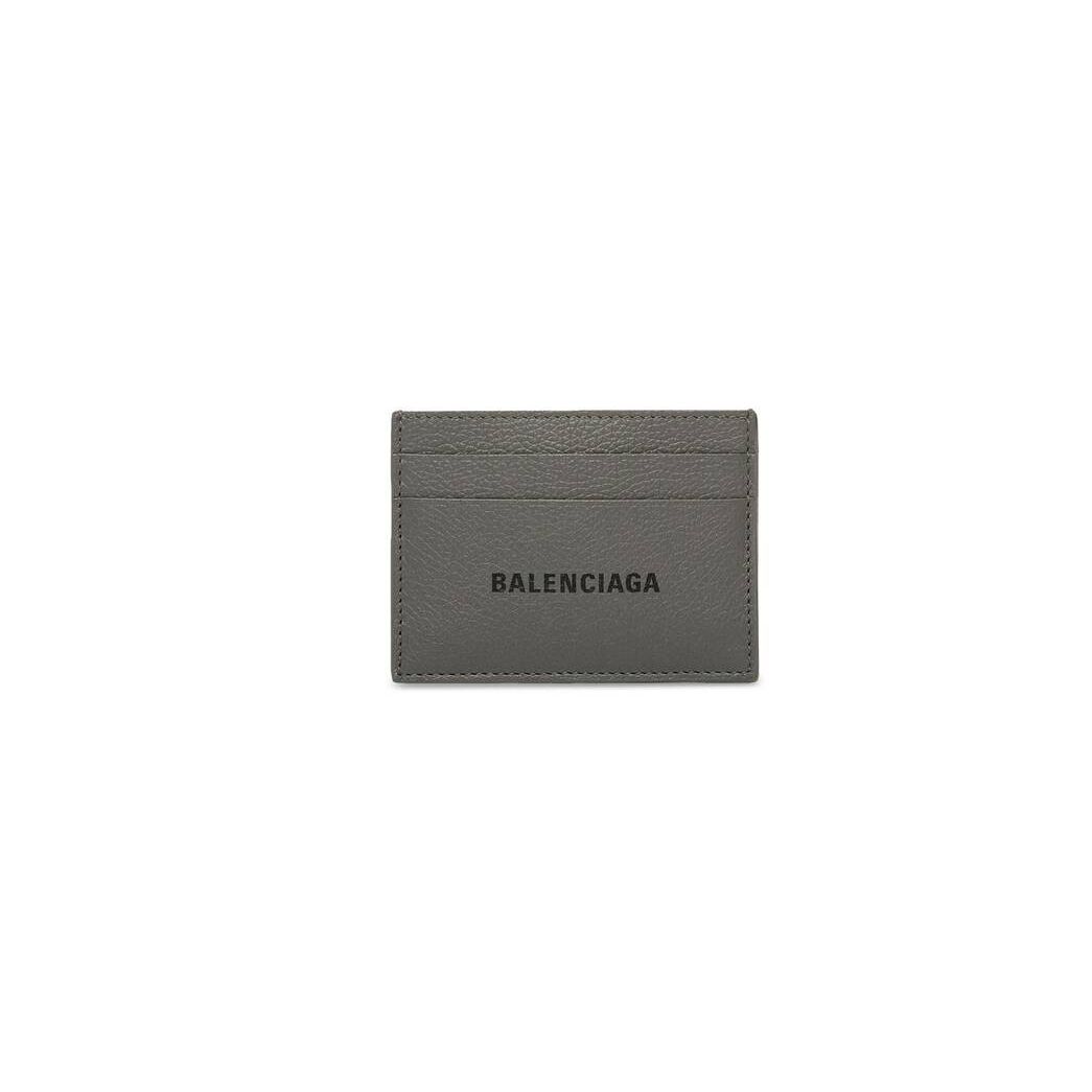 Men\'s Balenciaga Cash Cardholders Deep Grey / Black | 0296DNJHU