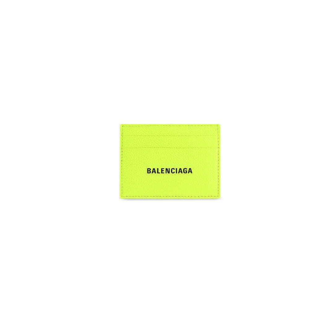 Men\'s Balenciaga Cash Cardholders Yellow / Silver | 0478CPFRL