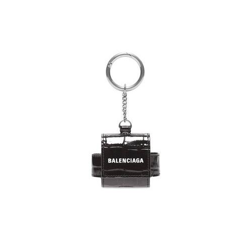 Men's Balenciaga Cash Earpods Pro Holder Smartphone Accessories Dark Grey / White | 4179EVKNW