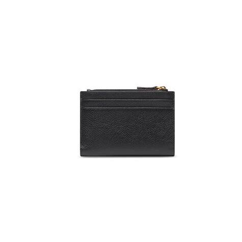 Men's Balenciaga Cash Folded Vertical Cardholders Black | 7865FMIXD