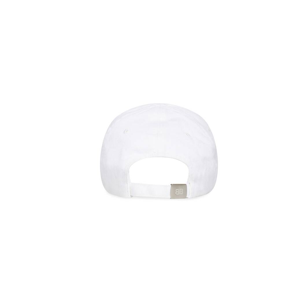 Men's Balenciaga Cities Los Angeles Caps White | 0627GZKHA