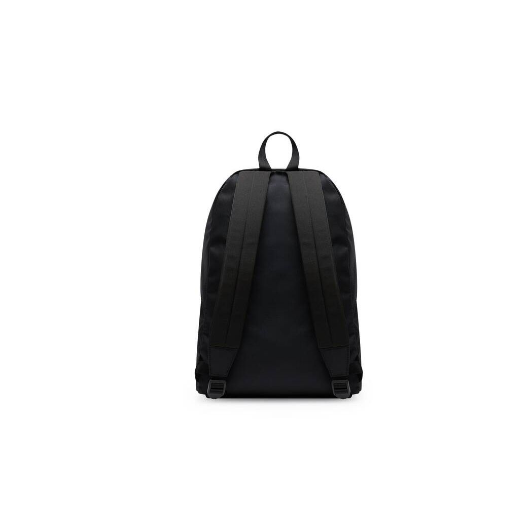 Men's Balenciaga Cities Paris Explorer Backpacks Black | 2653JXGOV