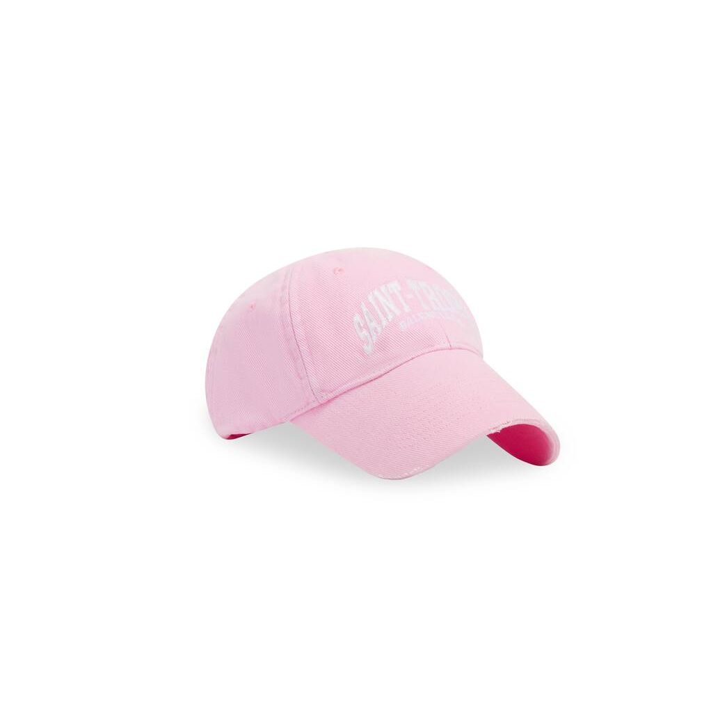 Men's Balenciaga Cities Saint Tropez Caps Pink | 5173NWFCT