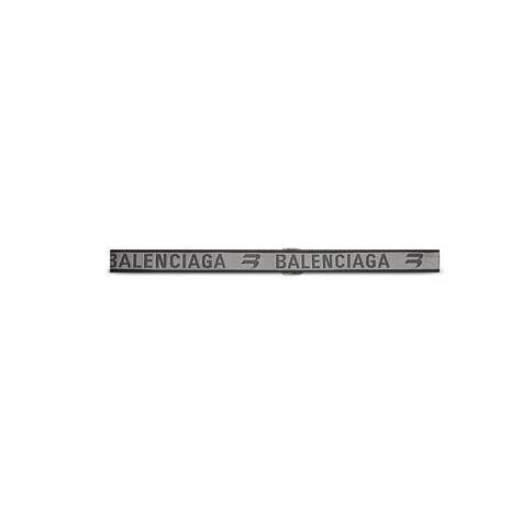 Men's Balenciaga D Ring Belts Grey | 5039HTKIZ