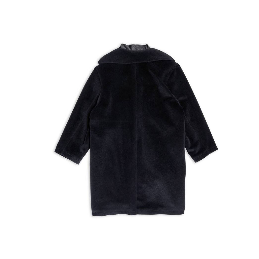 Men's Balenciaga Deconstructed Carcoat Jackets Black | 8450TOPHQ